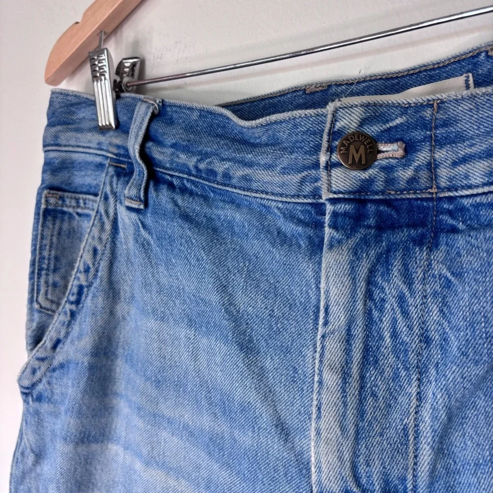 Madewell Relaxed Straight‎ Carpenter Pocket Utility Baggy Fit Jeans Size 33 30